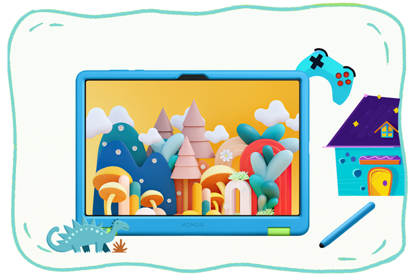 HONOR Pad X8a Kids Edition محتوى غني للأطفال